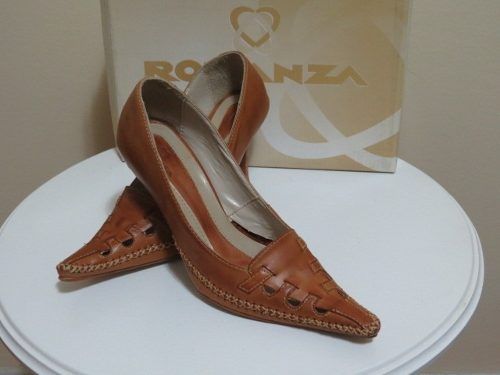 Sapato Feminino Em Couro Romanza - Frete Grátis